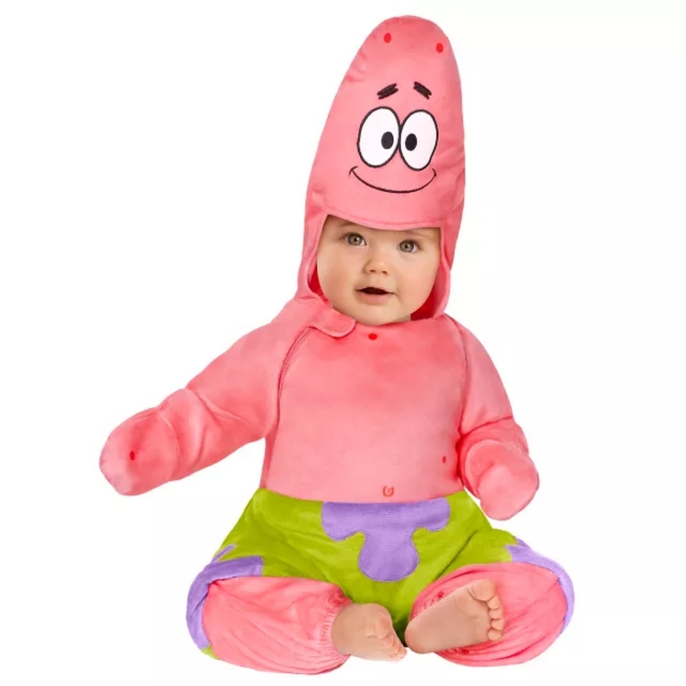 Baby Patrick Star Costume 9-12m